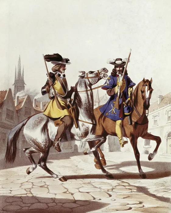 Framed Print : France (s. XVII). Kingdom of Louis XIV. Police troops. Litography. FRANCE. Paris. Army Museum. AISA / Everett Collection**US SALES ONLY** Framed Print : France (s. XVII). Kingdom of Louis XIV. Police troops. Litography. FRANCE. Paris. Army Museum. AISA / Everett Collection**US SALES ONLY**