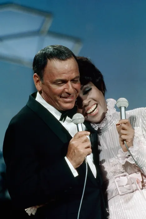 Framed Print : FRANCIS ALBERT SINATRA DOES HIS THING, from left: Frank Sinatra, Diahann Carroll, (aired November 25, 1968), 1968 Framed Print : FRANCIS ALBERT SINATRA DOES HIS THING, from left: Frank Sinatra, Diahann Carroll, (aired November 25, 1968), 1968