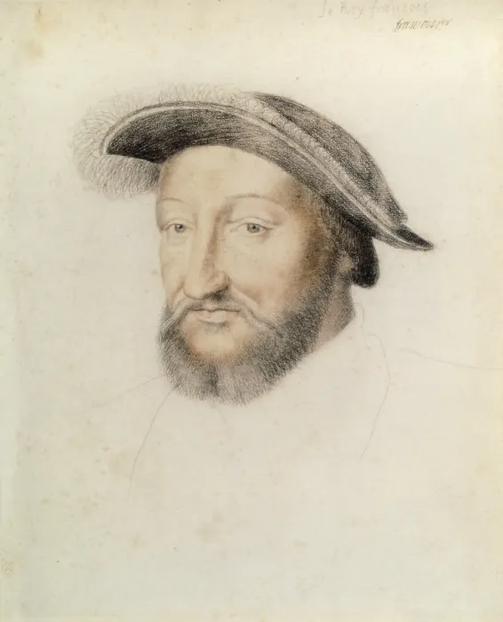 Framed Print : Francis I of Angouleme(1494-1547). King of France (1515-1547). Work by CLOUET, Franois (1505-1573). Renaissance art. Cinquecento. Drawing Framed Print : Francis I of Angouleme(1494-1547). King of France (1515-1547). Work by CLOUET, Franois (1505-1573). Renaissance art. Cinquecento. Drawing