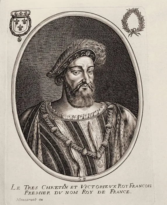Framed Print : Francis I of Angoulme(1494-1547). Engraving. AISA / Everett Collection**US SALES ONLY**