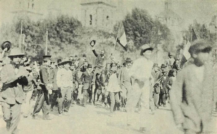 Framed Print : Francisco Madero, Mexican revolutionary leader enters Mexico City in triumph on June 7, 1911. He was greeted with huge crowds shouting Viva Madero! (BSLOC_2016_13_32.jpg ) Framed Print : Francisco Madero, Mexican revolutionary leader enters Mexico City in triumph on June 7, 1911. He was greeted with huge crowds shouting Viva Madero! (BSLOC_2016_13_32.jpg )