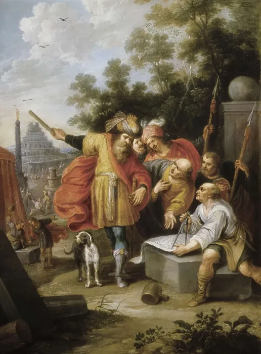 Framed Print : FRANCKEN II, Frans, 'the Younger' (1581-1642). La Tower of Babel. c. 1620. Copper. Flemish art. ; Baroque art. Oil. SPAIN. Madrid. St. Fernando Royal Academy Museum Framed Print : FRANCKEN II, Frans, 'the Younger' (1581-1642). La Tower of Babel. c. 1620. Copper. Flemish art. ; Baroque art. Oil. SPAIN. Madrid. St. Fernando Royal Academy Museum