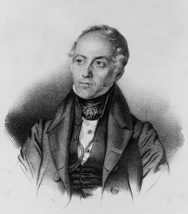 Framed Print : Francois Guizot (1787-1874), French historian who advocated constitutional monarchy following the fall of Napoleon
