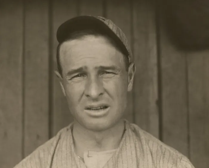 Framed Print : Frank Chance, first baseman for the Chicago Cubs, in 1910 photo by Paul Thompson (BSLOC_2018_3_128)