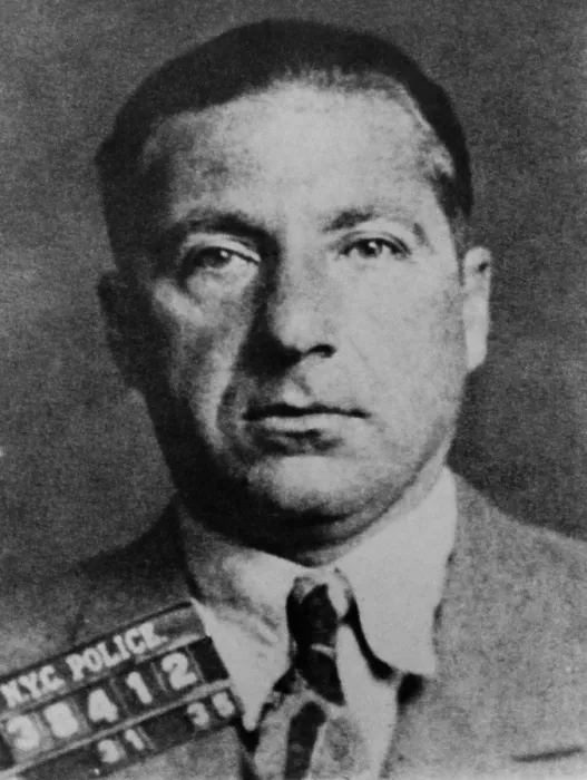 Framed Print : Frank Costello (1891-1973) in 1935 mug shot