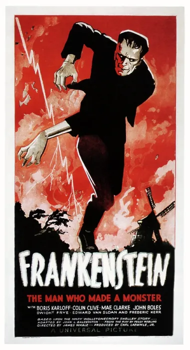 Framed Print : FRANKENSTEIN, Boris Karloff, 1931