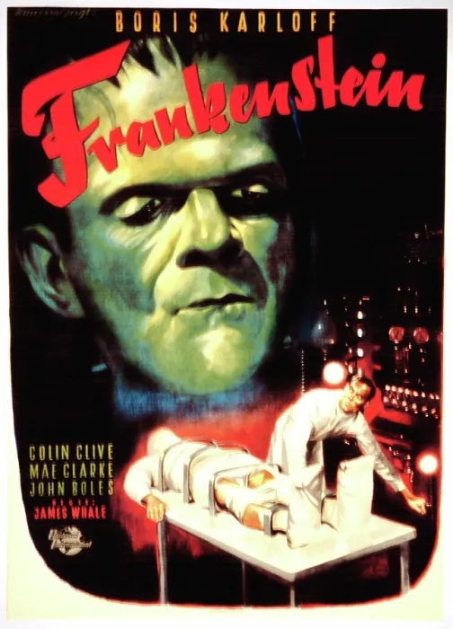 Framed Print : FRANKENSTEIN, Boris Karloff, Colin Clive, 1931 Framed Print : FRANKENSTEIN, Boris Karloff, Colin Clive, 1931