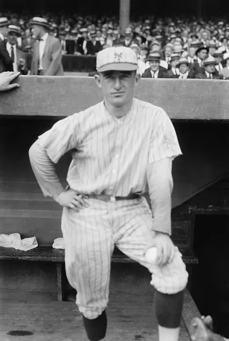 Framed Print : Frankie Frisch when he played for the New York Giants, 1921. He played and managed the St
