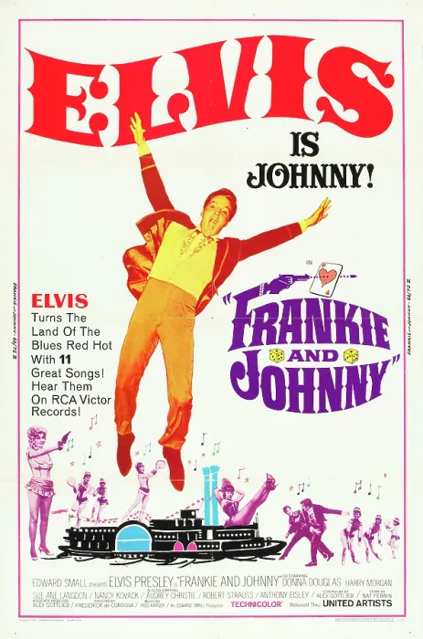 Framed Print : FRANKIE AND JOHNNY, Donna Douglas, Elvis Presley, 1966