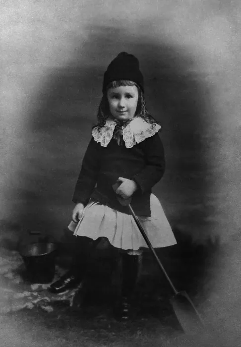 Framed Print : Franklin Roosevelt at age three with a bucket and shovel. 1885. He was on a vacation trip in England with his family Framed Print : Franklin Roosevelt at age three with a bucket and shovel. 1885. He was on a vacation trip in England with his family