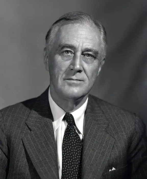 Framed Print : Franklin Roosevelts official 1944 campaign portrait, by Leon A. Perskie. Taken at Hyde Park on August 21, 1944 (BSLOC_2016_14_189)