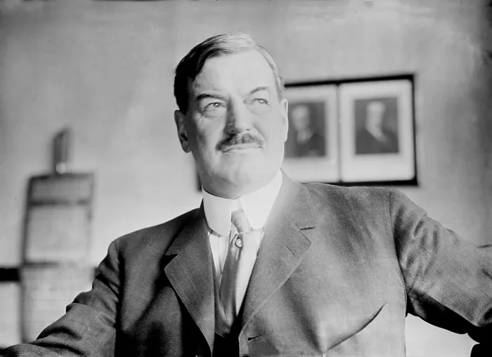 Framed Print : Fred. W. Upham (died 1923), 1923 Republican Party Treasurer, circa 1908