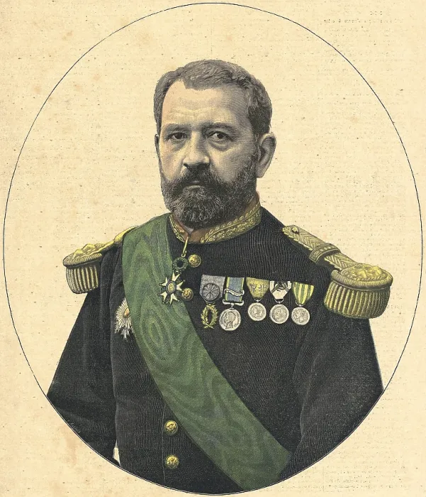 Framed Print : The French admiral Adrien Barthlemy Louis Henry Rieunier. Portrait from 'Le Petit Journal' (1892). Coleccin Gasca / AISA / Everett Collection (157122)**US SALES ONLY** Framed Print : The French admiral Adrien Barthlemy Louis Henry Rieunier. Portrait from 'Le Petit Journal' (1892). Coleccin Gasca / AISA / Everett Collection (157122)**US SALES ONLY**