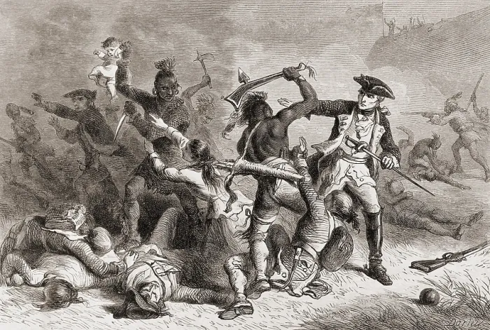 Framed Print : French and Indian War Framed Print : French and Indian War