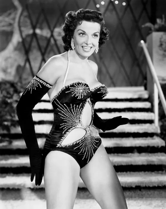 Framed Print : THE FRENCH LINE, Jane Russell, 1954