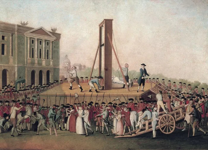 Framed Print : French Revolution (1793). Execution of Marie Antoinette (October 16). Oil on canvas. FRANCE. Paris. Muse Carnavalet (Carnavalet Museum). AISA / Everett Collection**US SALES ONLY**