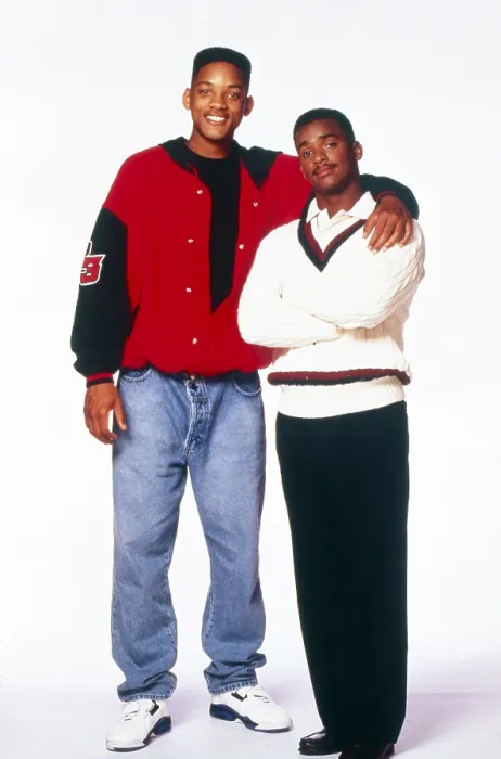Framed Print : THE FRESH PRINCE OF BEL-AIR, from left: Will Smith, Alfonso Ribeiro, 1990-1996