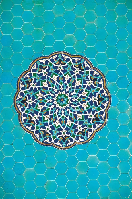 Framed Print : Friday Mosque, by Unknown Artist, 1349 post, 14th Century, - Iran, Yazd, Masjed-e Jameh (Friday Mosque)