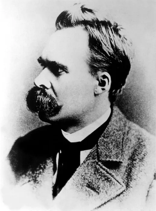Framed Print : Friedrich Nietzsche, 19th century German philosopher, circa 1887