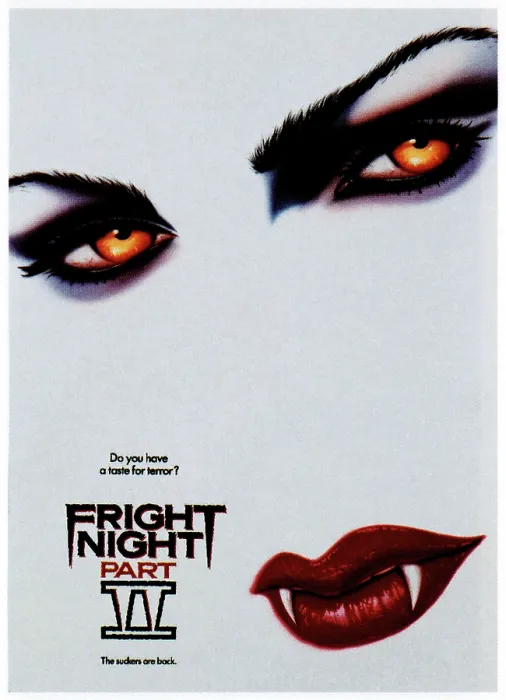 Framed Print : FRIGHT NIGHT PART 2, 1988. New Century Vista Film Company / courtesy Everett Collection Framed Print : FRIGHT NIGHT PART 2, 1988. New Century Vista Film Company / courtesy Everett Collection