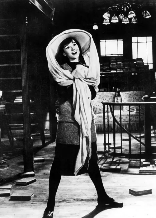 Framed Print : FUNNY FACE, Audrey Hepburn, 1957