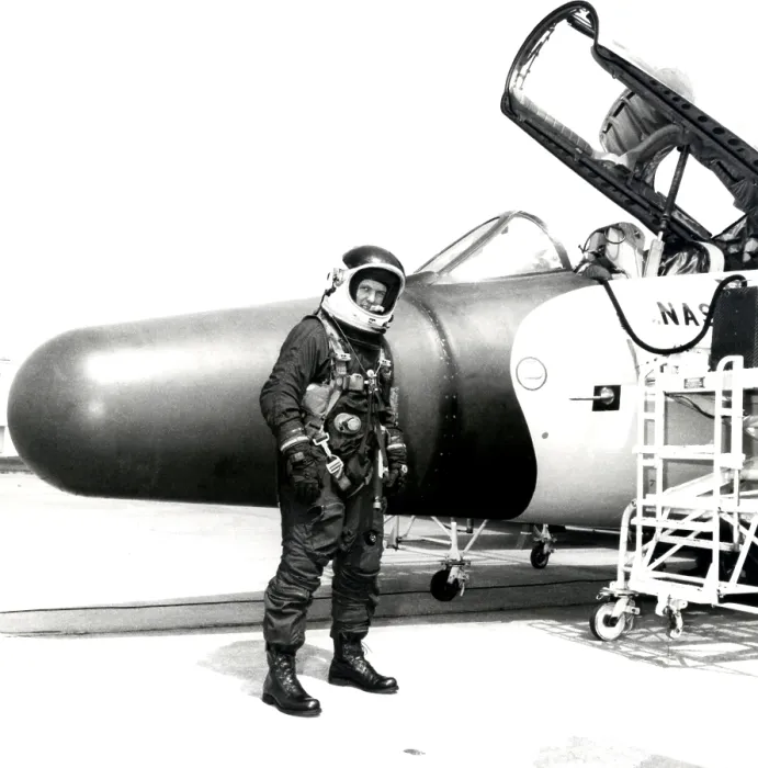 Framed Print : Future astronaut Sullivan, wearing a high altitude pressure suit. She set the women's record for sustained American aviation altitude, flying at 63, 300 feet on July 1, 1979 Framed Print : Future astronaut Sullivan, wearing a high altitude pressure suit. She set the women's record for sustained American aviation altitude, flying at 63, 300 feet on July 1, 1979