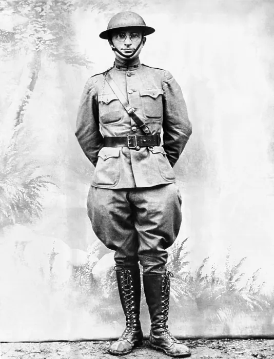 Framed Print : Future President Harry Truman as an infantryman in World War I. Ca. 1917. (CSU_ALPHA_192) CSU Archives / Everett Collection