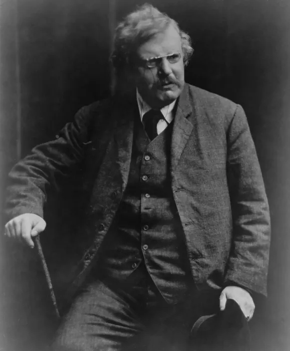 Framed Print : G. K. (Gilbert Keith) Chesterton (1874-1936) English writer known for his personal style as well as his writings on war, religion, and literature Framed Print : G. K. (Gilbert Keith) Chesterton (1874-1936) English writer known for his personal style as well as his writings on war, religion, and literature