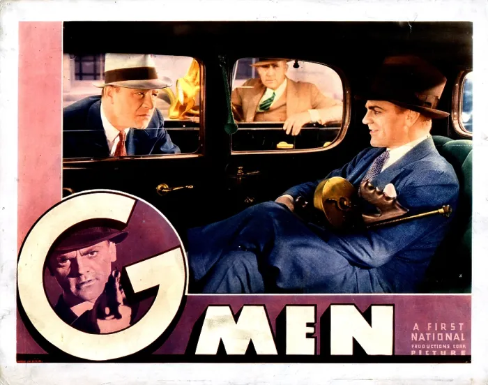 Framed Print : G-MEN, James Cagney, 1935