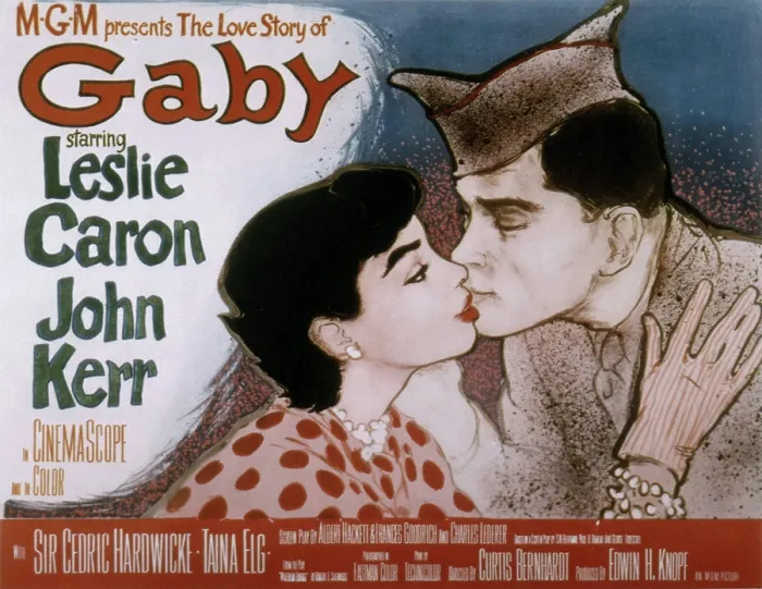 Framed Print : GABY, Leslie Caron, John Kerr, 1956 Framed Print : GABY, Leslie Caron, John Kerr, 1956