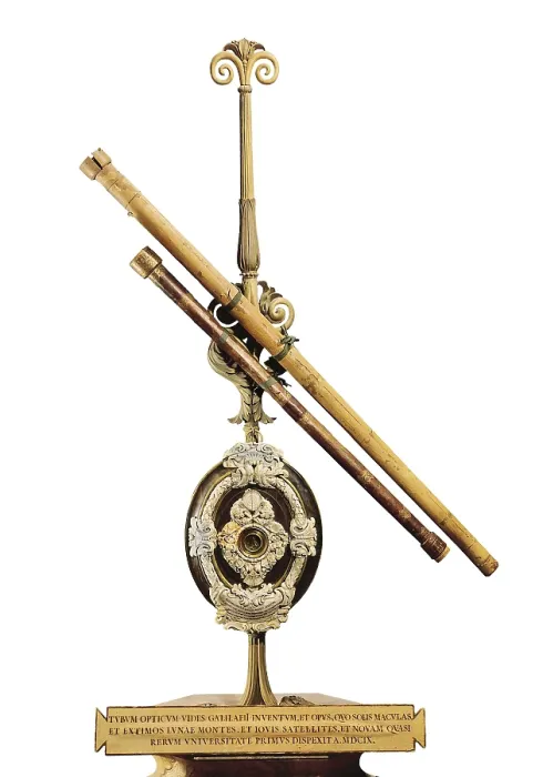 Framed Print : GALILEO, Galileo Galilei, called (1564-1642). Galileo's telescope. ITALY. Florence. Museum of History of Science. AISA / Everett Collection**US SALES ONLY**