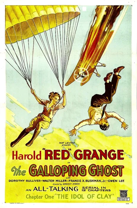 Framed Print : THE GALLOPING GHOST, Dorothy Gulliver, Red Grange in Chapter 1: The Idol of Clay, 1931