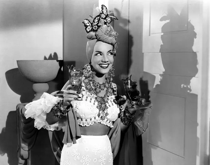 Framed Print : THE GANG'S ALL HERE, Carmen Miranda, 1943. TM and Copyright 20th Century Fox Film Corp. All rights reserved. Courtesy: Everett Collection Framed Print : THE GANG'S ALL HERE, Carmen Miranda, 1943. TM and Copyright 20th Century Fox Film Corp. All rights reserved. Courtesy: Everett Collection