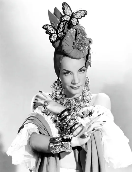 Framed Print : THE GANG'S ALL HERE, Carmen Miranda, 1943. TM and Copyright 20th Century Fox Film Corp. All rights reserved. Courtesy: Everett Collection