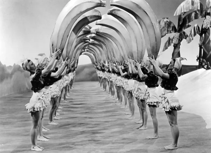 Framed Print : THE GANG'S ALL HERE, Tutti Fruiti Hat musical number, 1943. TM and Copyright 20th Century Fox Film Corp. All rights reserved. Courtesy: Everett Collection