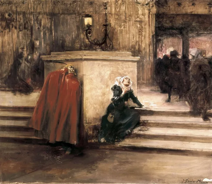 Framed Print : GARCIA RAMOS, Jos (1852-1912). Scene from the opera Faust. Scene from the act III of the opera 'Faust' by Charles Gounod. Oil on canvas. SPAIN. Sevilla Framed Print : GARCIA RAMOS, Jos (1852-1912). Scene from the opera Faust. Scene from the act III of the opera 'Faust' by Charles Gounod. Oil on canvas. SPAIN. Sevilla
