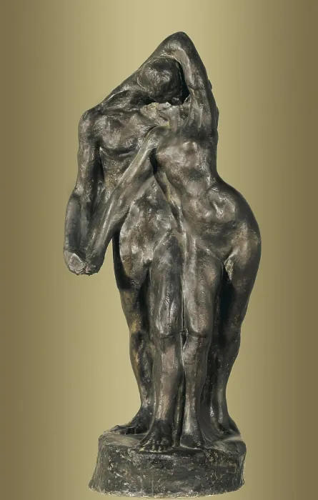 Framed Print : GARGALLO, Pablo (1881-1934). The Couple. 1904. Sculpture on bronze. Private Collection. AISA / Everett Collection**US SALES ONLY** Framed Print : GARGALLO, Pablo (1881-1934). The Couple. 1904. Sculpture on bronze. Private Collection. AISA / Everett Collection**US SALES ONLY**