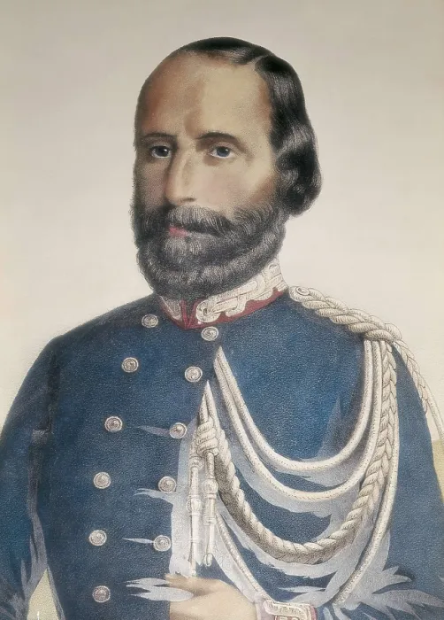 Framed Print : GARIBALDI, Giuseppe (1807-1882). Portrait the uniform of commander-in-chief of the Hunter of the Alps corps (Cacciatori degli Alpi). Litography. ITALY. Milan Framed Print : GARIBALDI, Giuseppe (1807-1882). Portrait the uniform of commander-in-chief of the Hunter of the Alps corps (Cacciatori degli Alpi). Litography. ITALY. Milan