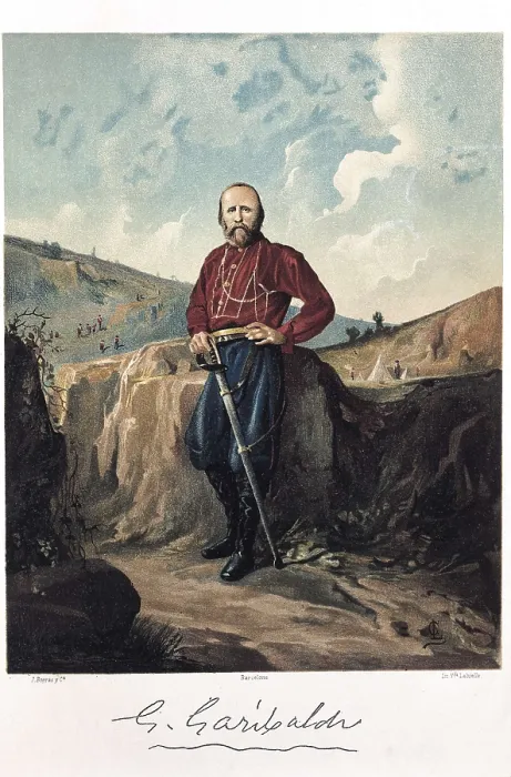 Framed Print : GARIBALDI, Giuseppe (1807-1882). Litography. AISA / Everett Collection**US SALES ONLY** Framed Print : GARIBALDI, Giuseppe (1807-1882). Litography. AISA / Everett Collection**US SALES ONLY**