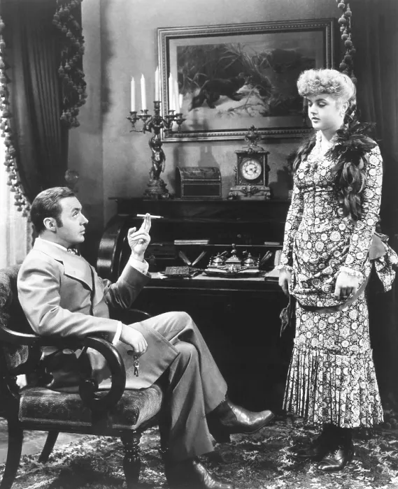 Framed Print : GASLIGHT, from left: Charles Boyer, Angela Lansbury, 1944