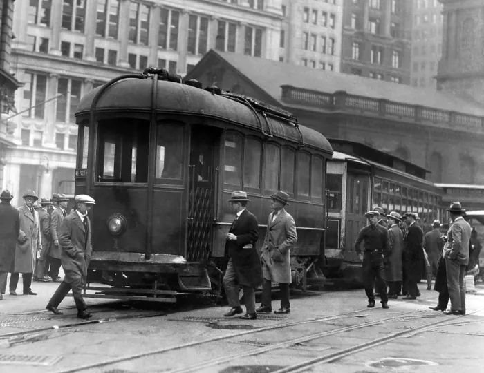 Framed Print : Gasoline driven street car by the Third Avenue Railway Co. New York, New York. April 14, 1925. Courtesy: CSU Archives / Everett Collection Framed Print : Gasoline driven street car by the Third Avenue Railway Co. New York, New York. April 14, 1925. Courtesy: CSU Archives / Everett Collection