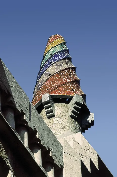 Framed Print : GAUDI i CORNET, Antoni (1852-1926). Guell Palace. 1885-1890. SPAIN. Barcelona. Gell Palace. Chimney. Modernism. Architecture. AISA / Everett Collection**US SALES ONLY** Framed Print : GAUDI i CORNET, Antoni (1852-1926). Guell Palace. 1885-1890. SPAIN. Barcelona. Gell Palace. Chimney. Modernism. Architecture. AISA / Everett Collection**US SALES ONLY**