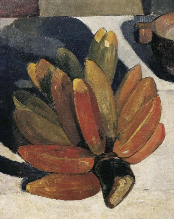 Framed Print : GAUGUIN, Paul (1848-1903). The Meal or The Bananas. 1891. Detail of the bananas. Impressionism. Oil on canvas. FRANCE. Paris. Muse d'Orsay (Orsay Museum) Framed Print : GAUGUIN, Paul (1848-1903). The Meal or The Bananas. 1891. Detail of the bananas. Impressionism. Oil on canvas. FRANCE. Paris. Muse d'Orsay (Orsay Museum)