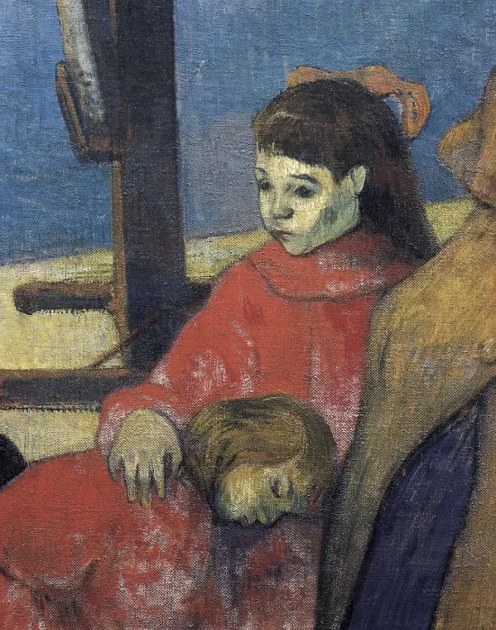 Framed Print : GAUGUIN, Paul (1848-1903). The Schuffenecker Family, or Schuffenecker's Studio. 1889 Framed Print : GAUGUIN, Paul (1848-1903). The Schuffenecker Family, or Schuffenecker's Studio. 1889