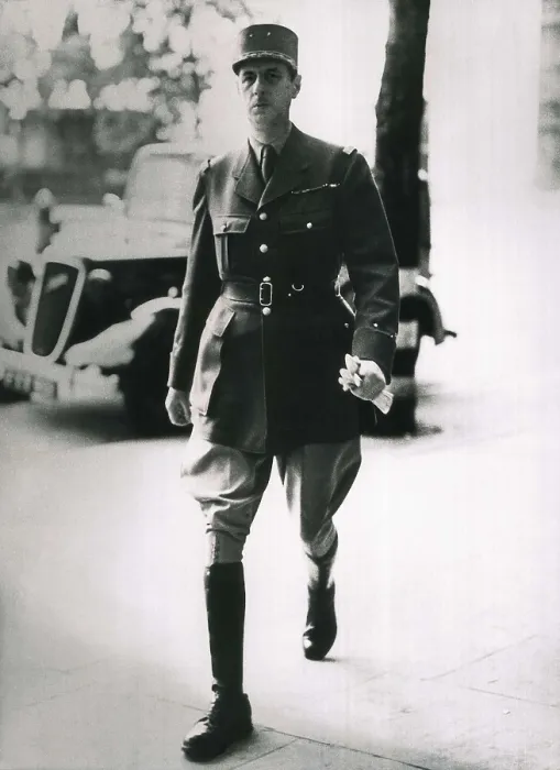 Framed Print : GAULLE, Charles de (1890-1970). General Charles De Gaulle in London (1940). AISA / Everett Collection**US SALES ONLY**