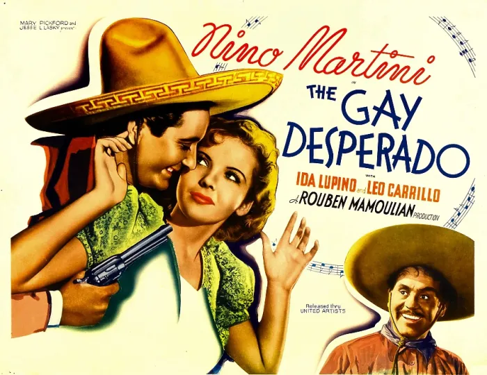 Framed Print : THE GAY DESPERADO, from left: Nino Martini, Ida Lupino, Leo Carrillo, 1936 Framed Print : THE GAY DESPERADO, from left: Nino Martini, Ida Lupino, Leo Carrillo, 1936