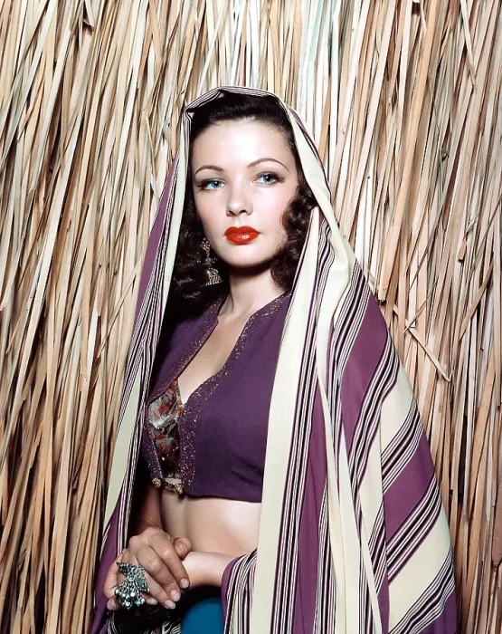 Framed Print : GENE TIERNEY, 1940s Framed Print : GENE TIERNEY, 1940s
