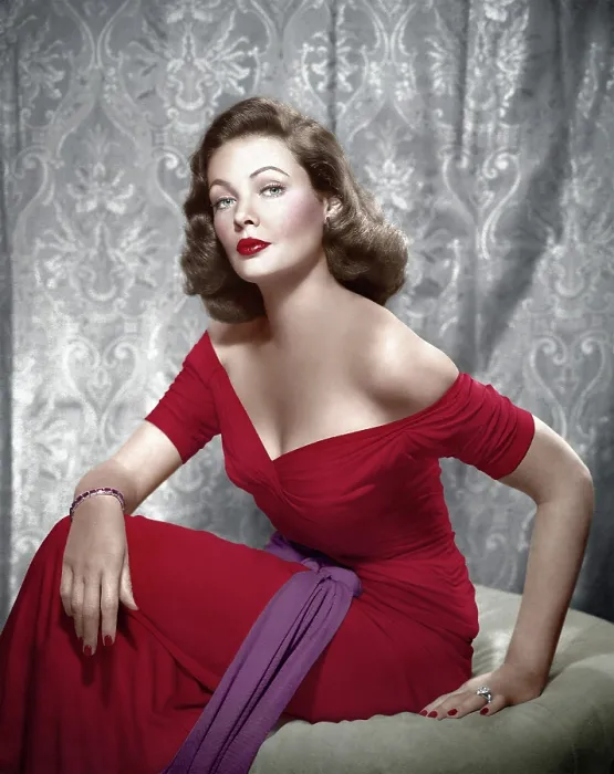 Framed Print : Gene Tierney, 1940s Framed Print : Gene Tierney, 1940s
