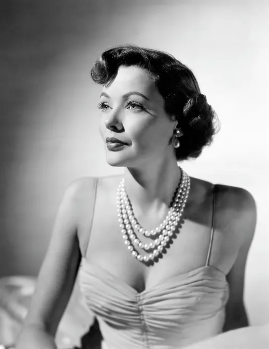 Framed Print : Gene Tierney, 1950