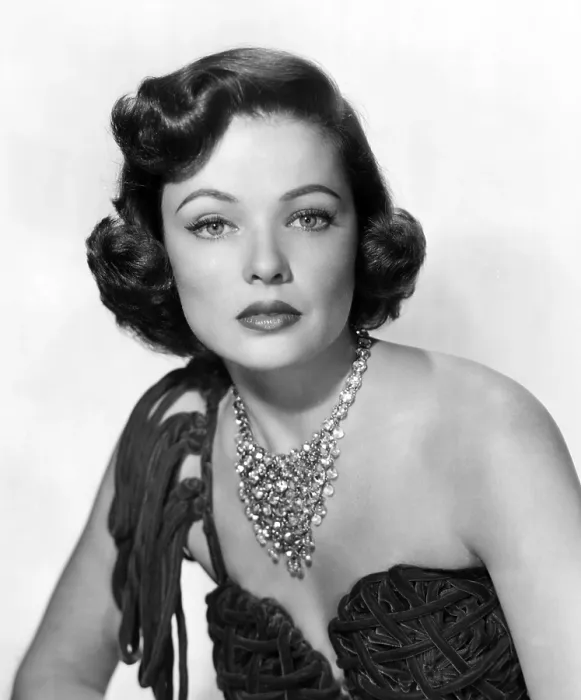 Framed Print : Gene Tierney, late 1940s-early 1950s